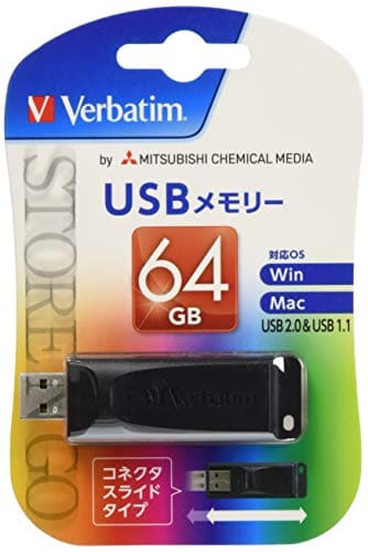 New Mitsubishi Chemical Media Verbatim Usb 2 0 Slide Type Usb Memory 64gb Black Usbs64gvz2 Be Forward Store New Mitsubishi Chemical Media Verbatim Usb 2 0 Slide Type Usb Memory 64gb Black Usbs64gvz2 Be Forward Store