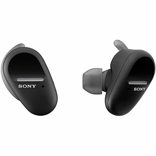 New SONY perfection wireless noise canceling earphone WF SP800N waterproofing specifications 2020 model Black WF SP800N BM for Bluetooth BE FORWARD Store