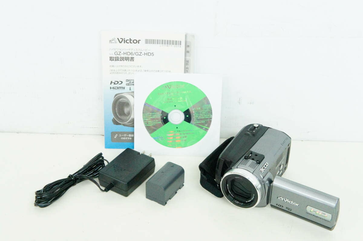 Used]JVC Victor Victor Everio hi-vision digital video camera HDD