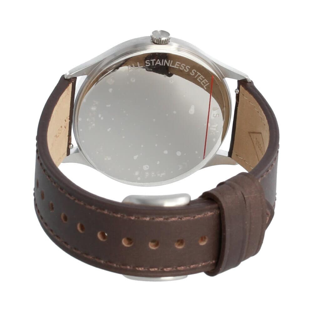 New]FOSSIL Fossil FS5610 Forrester mens leather brown white - BE 