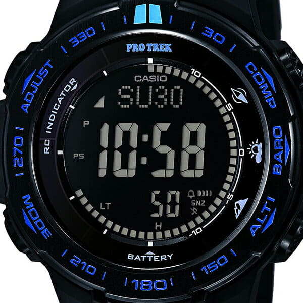 New Pro Trek Electric Wave Solar Prw 3100y 1jf Mens Digital Triple Sensor Ver 3 Black Be Forward Store New Pro Trek Electric Wave Solar Prw 3100y 1jf Mens Digital Triple Sensor Ver 3 Black Be Forward Store