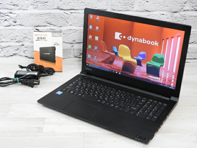 Used]A rank TOSHIBA dynabook B45/B sixth generation Celeron SSD256 