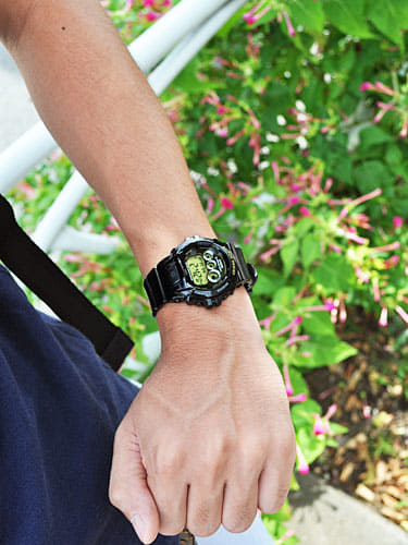CASIO G-Shock Mini ブラック スワロフスキー GMN-691G New]CASIO g-shock mini GMN-691G-1JR enamel Black Gold [Casio G