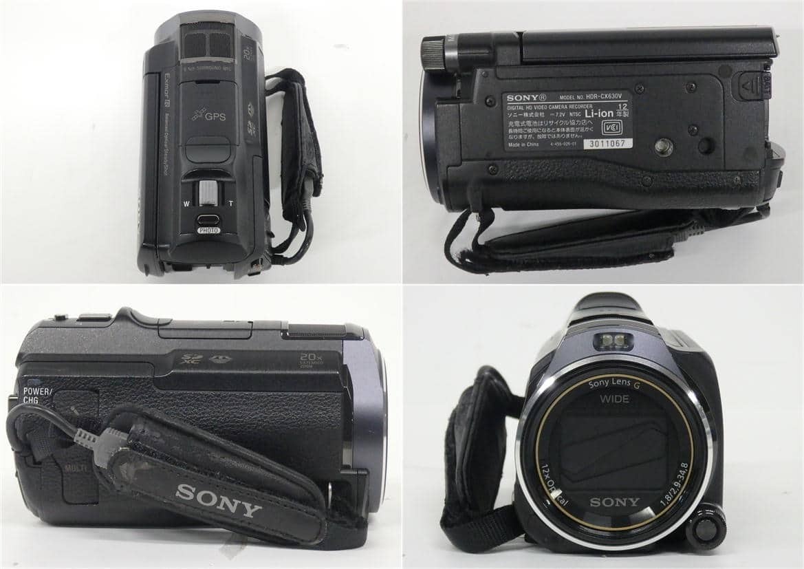 Used]video camera SONY HDR-CX630V condition rank (product No. 64-0