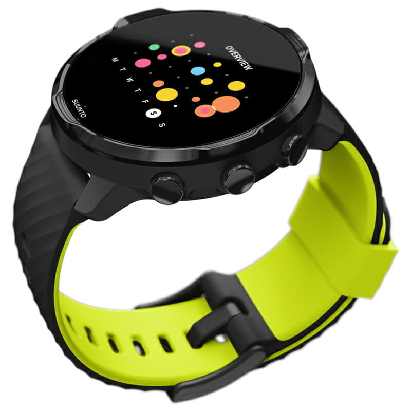 New SUUNTO SUUNTO SUUNTO 7 BLACK LIME SS050379000 BE FORWARD Store