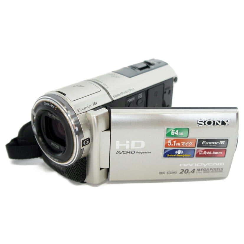 Sony HDR-CX590 20.4メガピクセル デジタルカメラ 64GB 【公式通販】