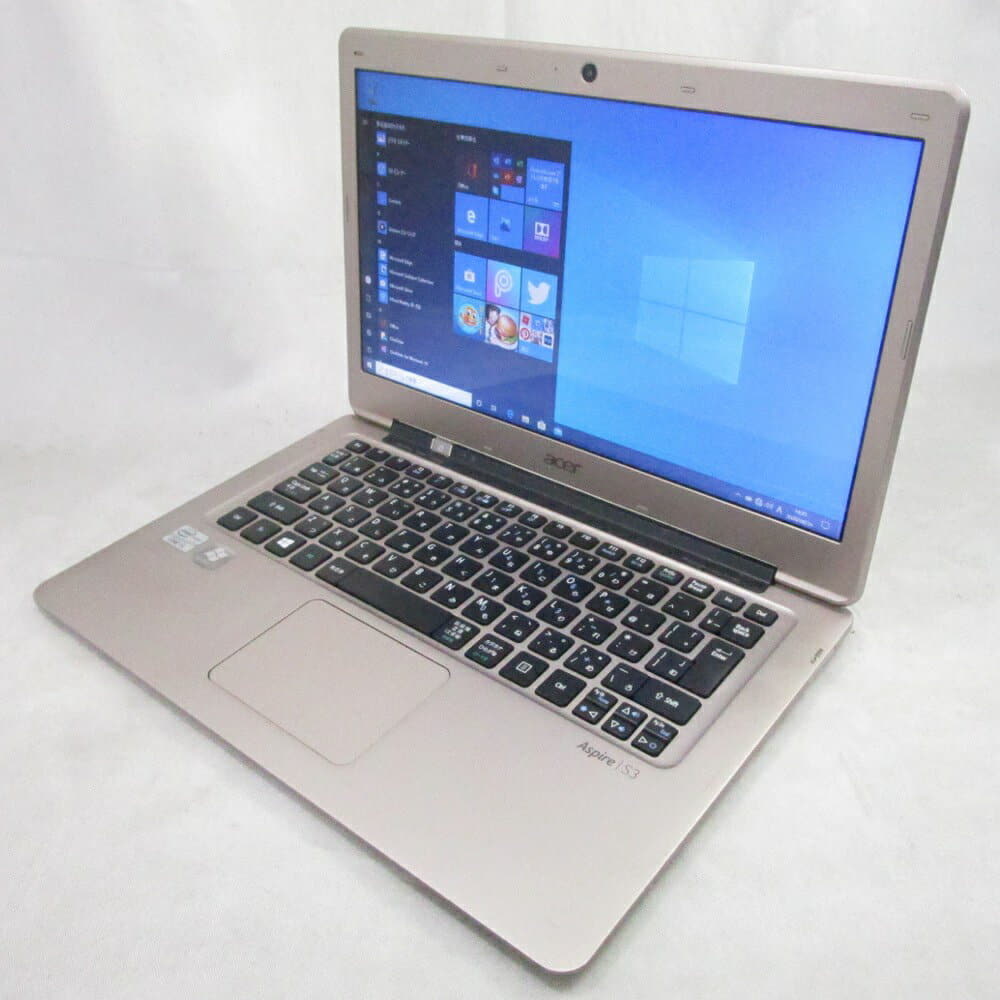 Used]Note Acer Aspire S3 MS2346 12 inches /Windows10/Core i5/ memory  4GB/SSD128GB/Web Camera - BE FORWARD Store