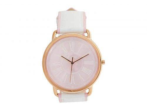 New]fob watch Sparkling Pink W0032L8 - Pink/Rose Gold Tone/White for the  gesu GUESS Ladies - BE FORWARD Store