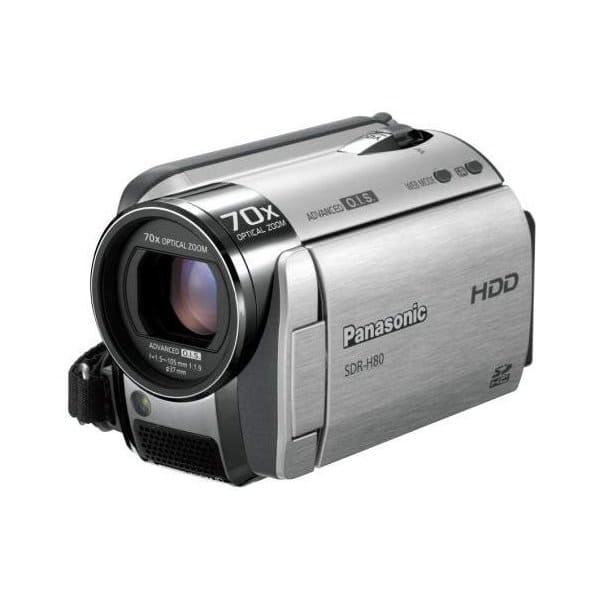 Used]Panasonic Panasonic SD HDD video camera Silver SDR-H80-S - BE