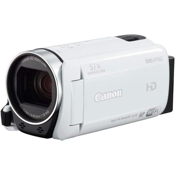 Used Canon Canon Digital Video Camera Ivis Hf R62 Optics 32 Times Zoom White Ivishfr62wh Be Forward Store