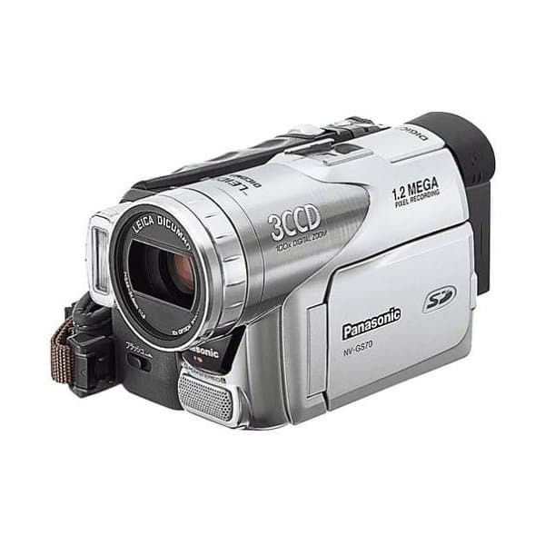 Used]Panasonic Panasonic NV-GS70K-S digital video camera Silver