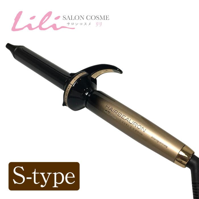 New]HAIRBEAURON 4D Plus CURL S-type 26.5mm (hair view Ron 4D plus curl S)  Hair Iron iron LUMIELINA Rue Mie Lena - BE FORWARD Store