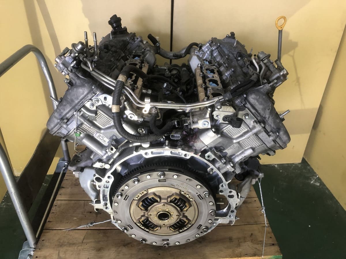 Used]27 Lexus LS600hL Engine 2UR 2006247 UVF46 271677km silver 1F2 LEXUS  LS600h UVF45 LS460 460L USF40 USF41 USF45 USF46 - BE FORWARD Auto Parts