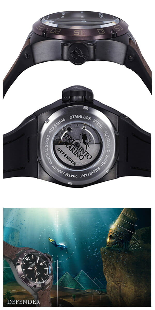[New]sutorumentomarino STRUMENTO MARINO defence divers Automatic ...