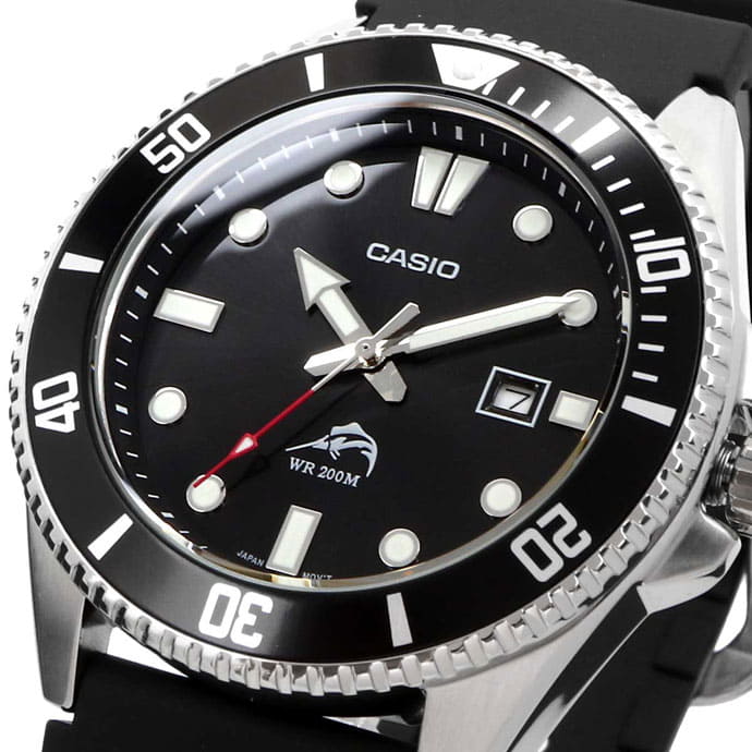 New Casio Casio Model Quartz Diver 0m Urethane Rebab Rack Mdv 106 1av Be Forward Store