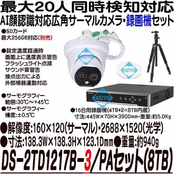 New Ds 2td1217b 6 Pa Set 8tb Simultaneous Detection Response Ai Facial Recognition Function Looking Into The Distance Thermal Camera 8tb Incorporation Recording Machine Set Thermography Fever Measurement Camera Temperature Measurement Camera Hike