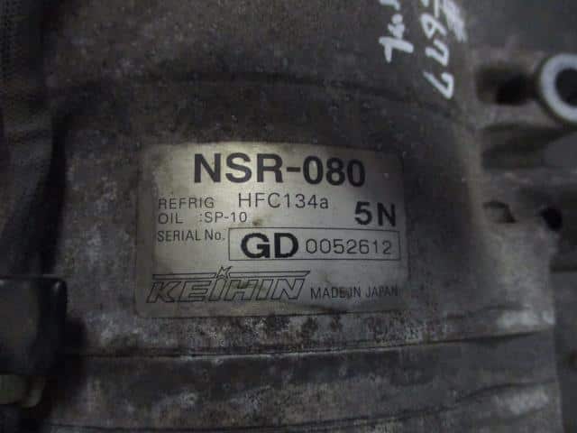 [Used]A/C Compressor HONDA Fit 2006 DBA-GD1 38810PWAJ12 - BE FORWARD ...