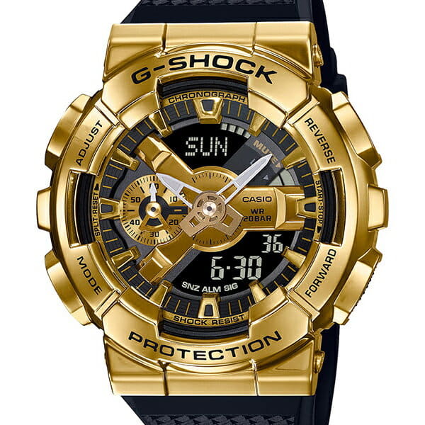 casio gshock g shock gold metal