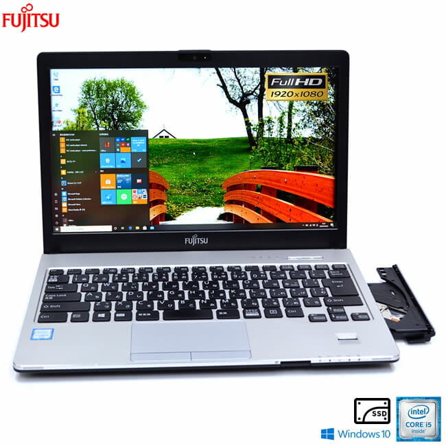 Used]Full HD SSD mobile FUJITSU LIFEBOOK S936/PX Core i5 6,300 U