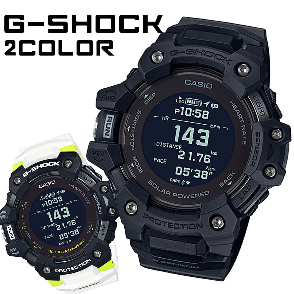 New]country Casio G-Shock mens G-SQUAD GBD-H1000-1JR GBD-H1000-1A7JR 2type  GPS function 5 Sensor Ladies unisex master father Valentine - BE FORWARD  Store