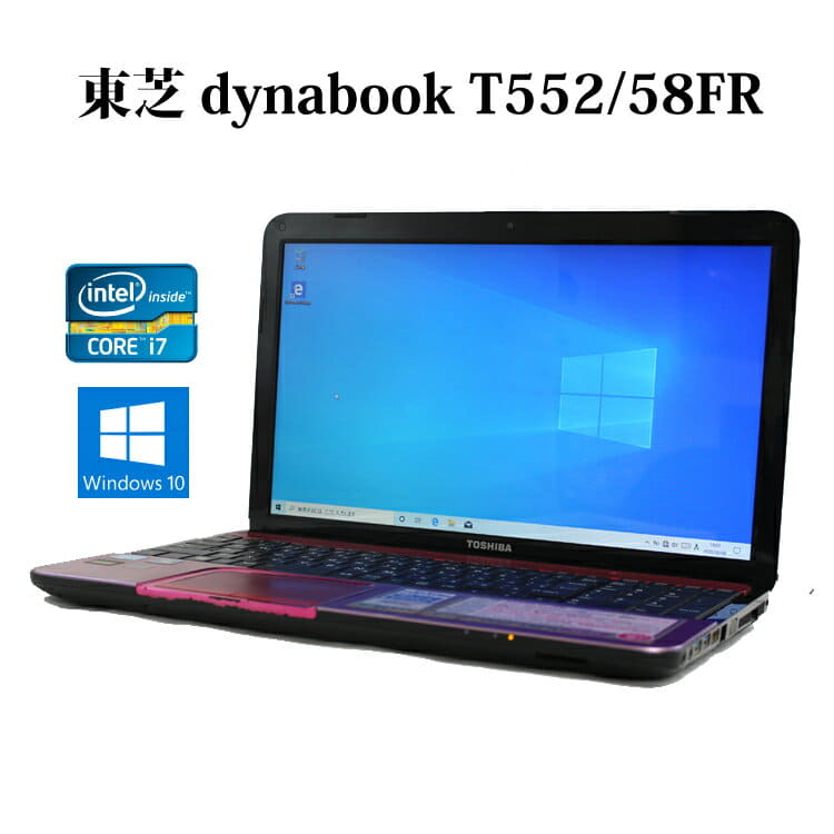 Used]TOSHIBA TOSHIBA dynabook T552/58FRS PT55258FBFR ruby rose