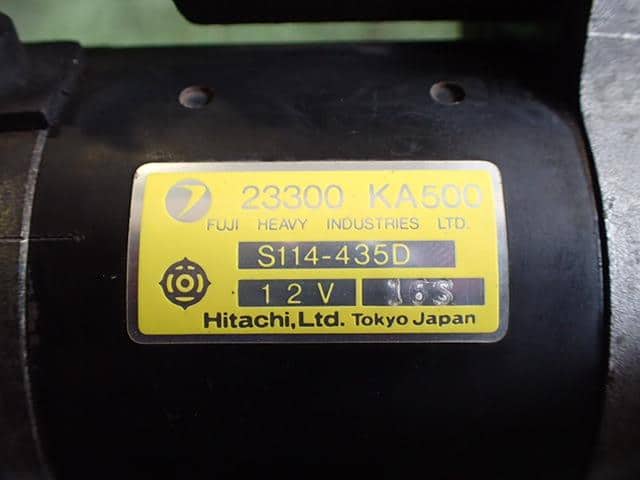 Used]Sambar KS4 starter motor cell motor 23300KA500 - BE