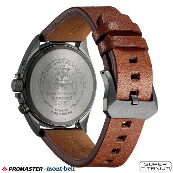 New]CITIZEN Citizen pro master PROMASTER Mont Bell mont-bell collaboration  Eco Drive radio time signal CB0177-31E LAND series Super titanium 20  standard atmosphere waterproofing calendar - BE FORWARD Store