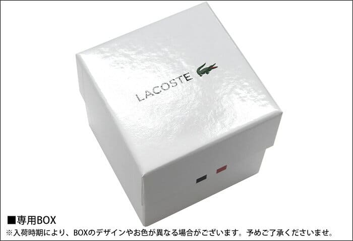 New]about September 18 Write ; and five years Lacoste LACOSTE 2001100 (219)  clock Ladies Silver Navy leather - BE FORWARD Store
