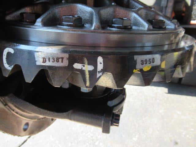 Used]Giga CXZ52K6 Rear Differential Gear 1410013960 - BE