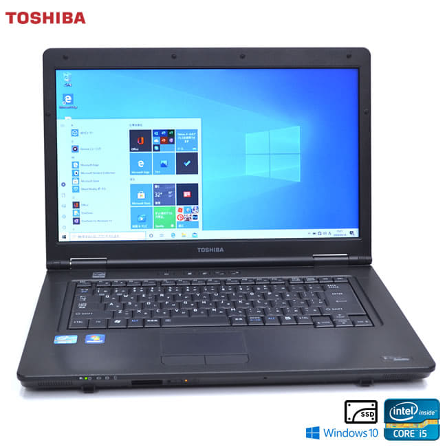 Used]Windows10 SSD TOSHIBA dynabook Satellite B551/D Core i5 2520M