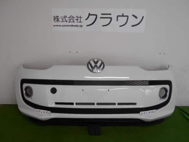 Used]VW up! AACHY Front Bumper Face 1S0807221B - BE FORWARD Auto Parts