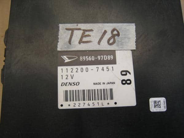 Used] Engine Control Unit Daihatsu HIJET S200V 2004 89560-97D89