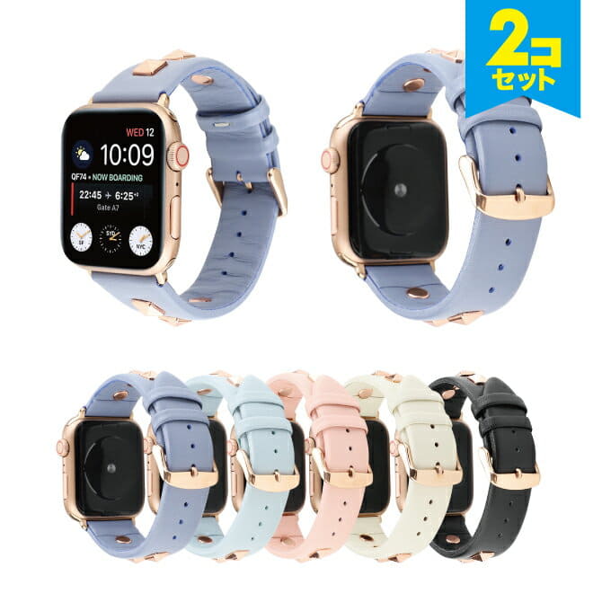 New]2-piece set Apple Watch apple Rose 