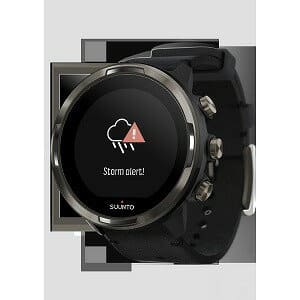 suunto 9 titanium leather