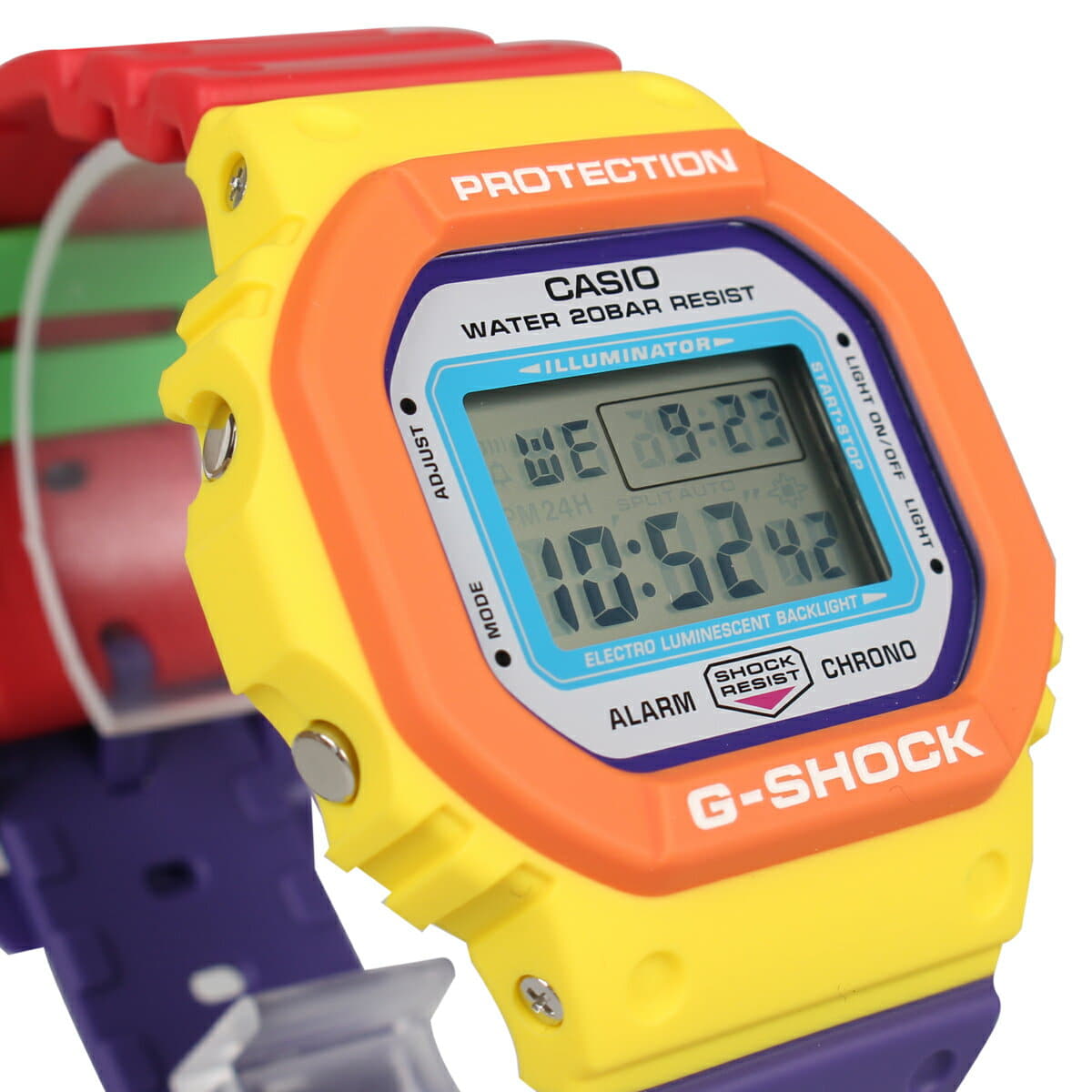 New]up to 600 CASIO Casio DW-5610DN-9JF PSYCHEDELIC MULTI COLORS G