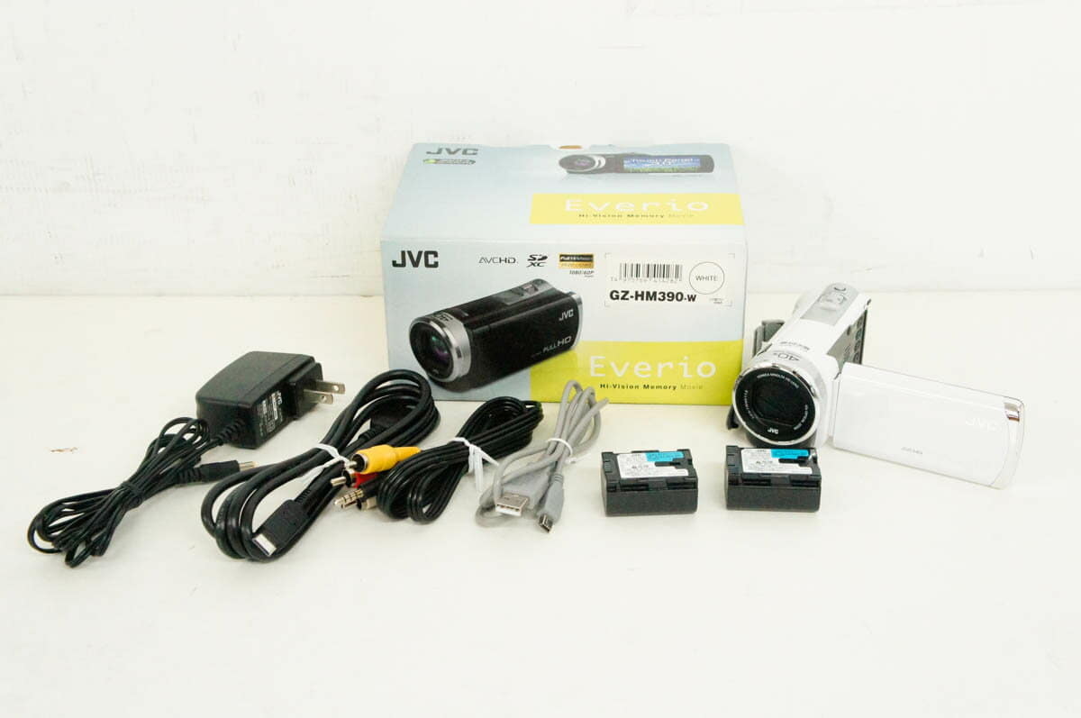 JVCケンウッド everio ハイビジョンメモリームービー ビデオカメラ GZ