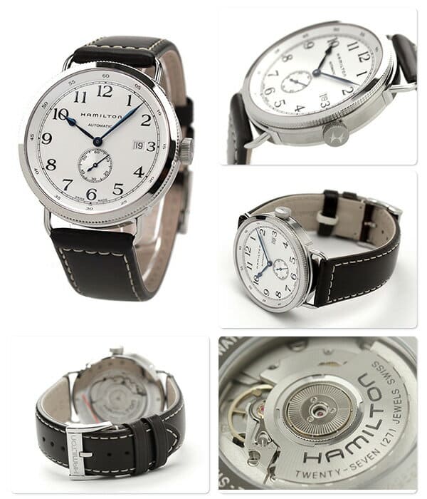 New up to 27 times Hamilton khaki Navy HAMILTON H78465553 pioneer