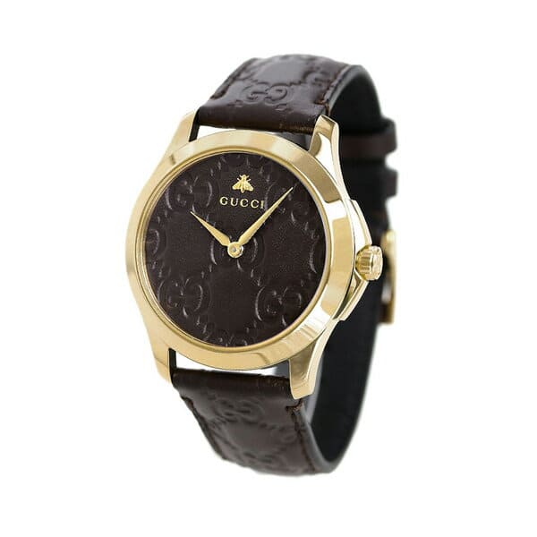 New]up to 27 times Gucci clock G-TIMELESS 40mm unisex mens Ladies YA1264035 GUCCI dark brown - Store