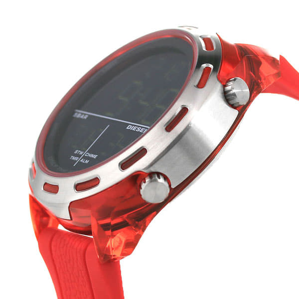New]up to 27 times Diesel clock digital mens DZ1900 DIESEL crusher