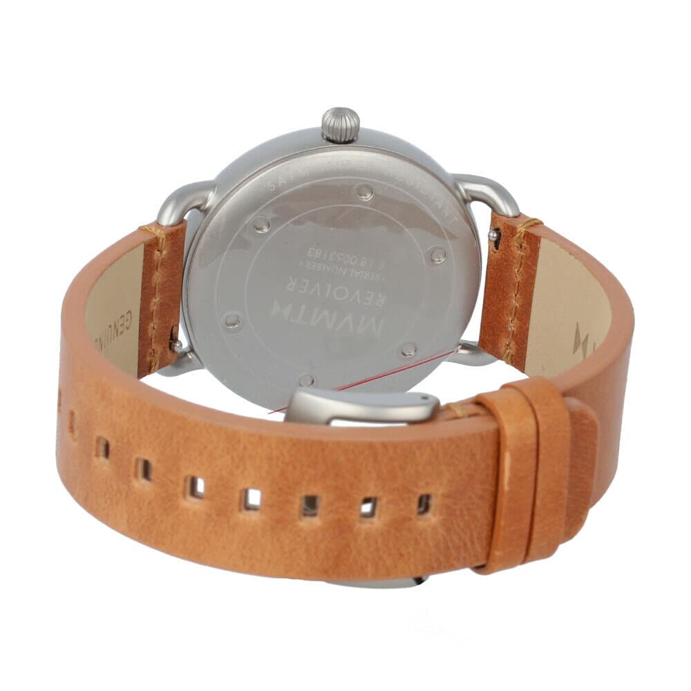 New MVMT movement D MR01 BSL IREVOLVER revolver mens 41mm quartz Miyota genuine leather leather BE FORWARD Store