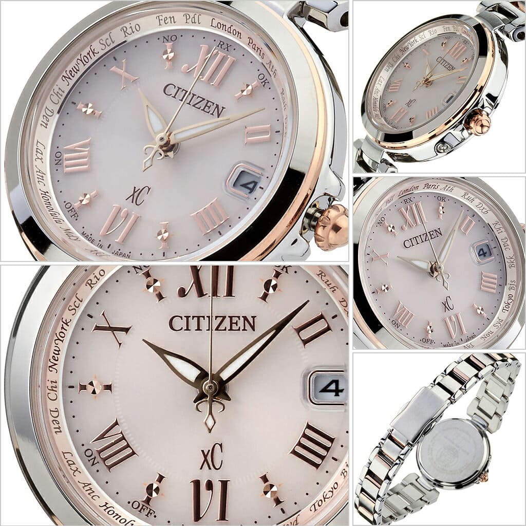 [New]CITIZEN Citizen clock Citizen Citizen Watch cross sea happy flight xC HAPPY FLIGHT Ladies