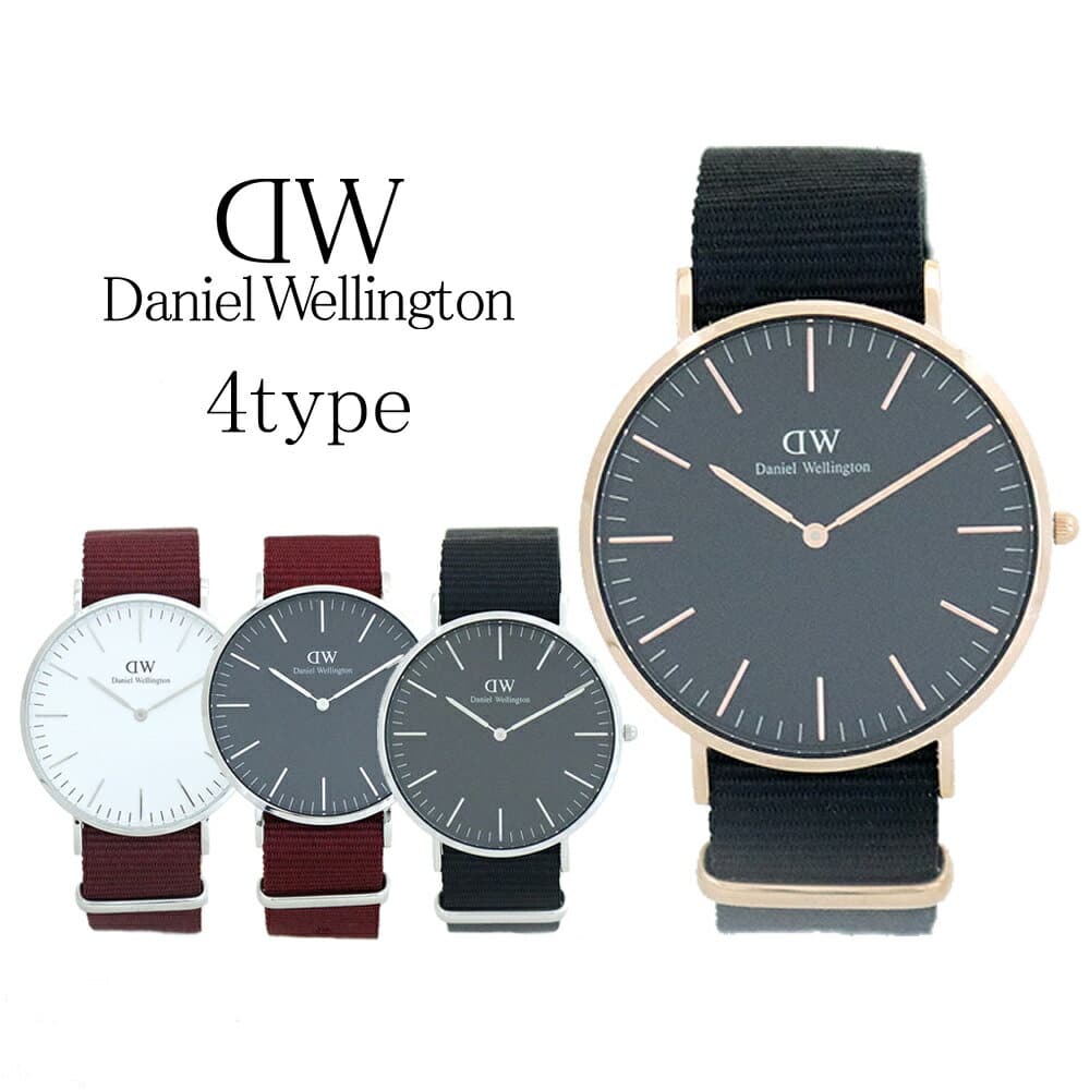 New Mr. and Mrs. Daniel Wellington mens Ladies Classic rose phosphorus 40MM 4type DANIELWELLINGTON CLASSIC ROSELYN DW couple BE FORWARD Store