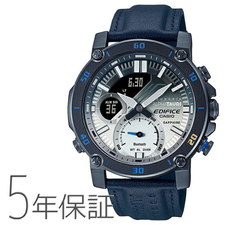 New]edifisu EDIFICE ECB-20AT-2AJR CASIO Casio ECB-20 alpha tau re-tie-up  mens - BE FORWARD Store