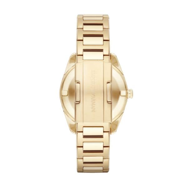 New It is 10 15 30 OFF Emporio Armani Ladies EMPORIO ARMANI clock AR6064 GIANNI T BAR formula BE FORWARD Store