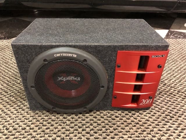 SONY ソニー XS-AW200X Xplod 200W ウーハー 中古 - メルカリ
