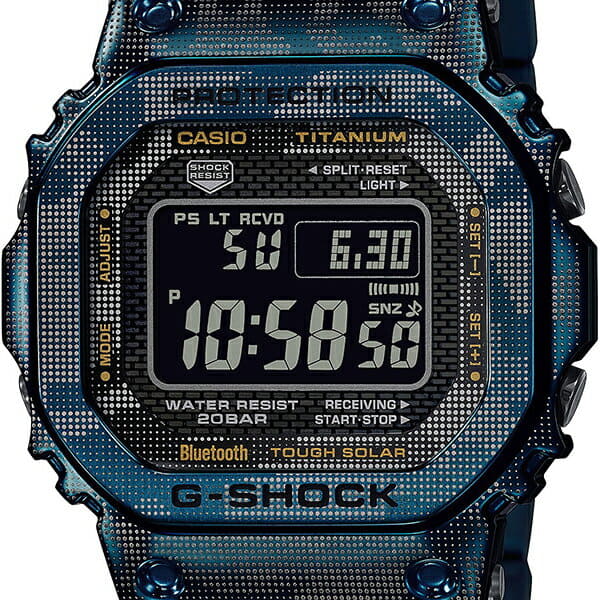 New]October 16 release G-SHOCK full metal titanium camouflage GMW