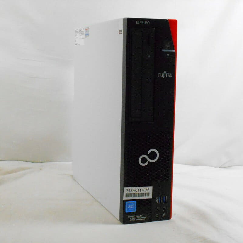 1904☆FUJITSU ESPRIMO D588/TX Core i3 8100 HDD/無 メモリ/4GB