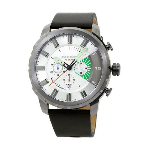 New]Diesel DIESEL Strong hold Chronograph STRONGHOLD mens clock