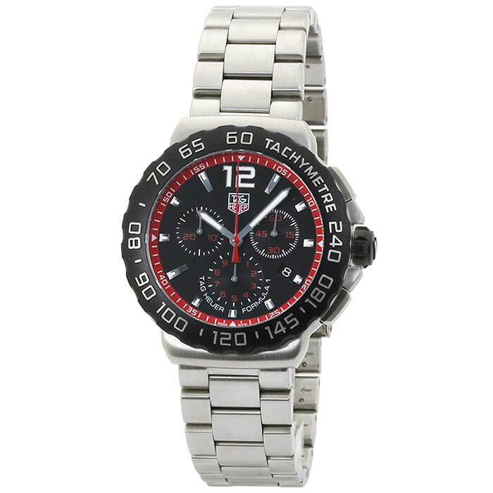 New TAG HEUER TAG Heuer formula 1 Chronograph 200M CAU1116 BA0858 Black Silver belt mens clock