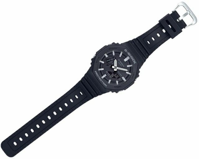 New Rarity Casio G Shock Carbon Core Guard Carbon Core Guard Mens Quartz Standard Atmosphere Waterproofing World Time Super Illuminator Thin Octagon Octagon Black Black Gray Logo Ga 2100 1ajf Be Forward Store